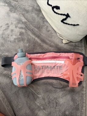 Ultimate Direction Hydration Waist Pack Pink Adjustable